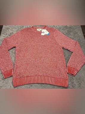 Original Penguin Marled Crewneck Sweater Men’s XXL Rosewood Red NWT